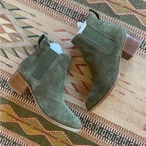 Rag & Bone Walker Boot, olive green, size 37 / 7.5